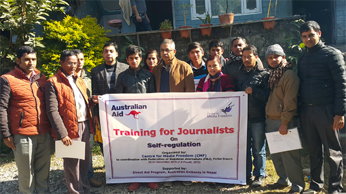 Training for journalists on self-regulation