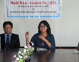 Celebration of World Press Freedom Day-2015 in Kathmandu