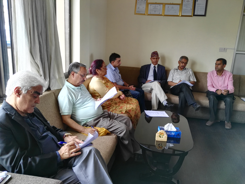 Expert Advisory Committee meeting conducted