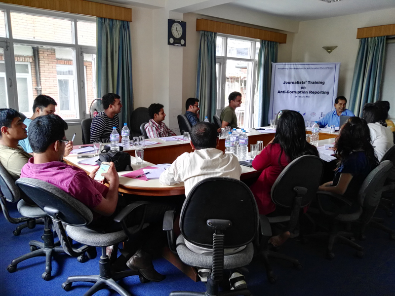Anti-corruption training for journalists concludes 