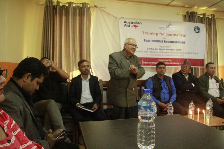 Training for journalists on promoting post-conflict reconciliation concludes