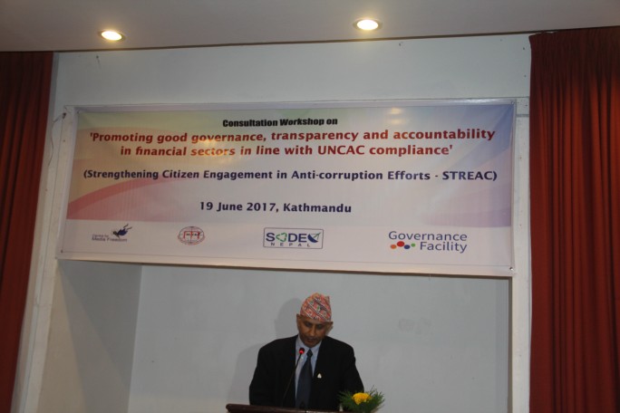 Consultation workshop on UNCAC compliance for private sector held